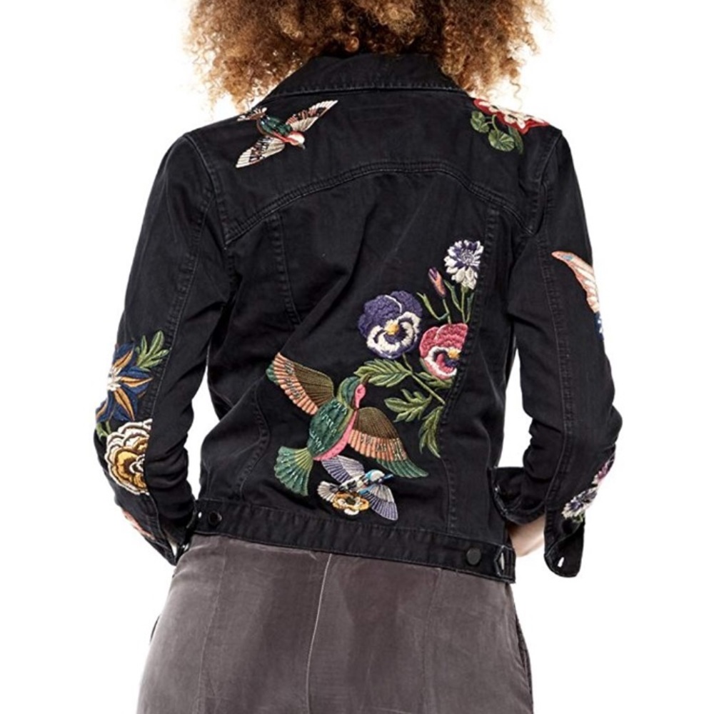 NWT BLANKNYC Humming Bird Trucker Jacket